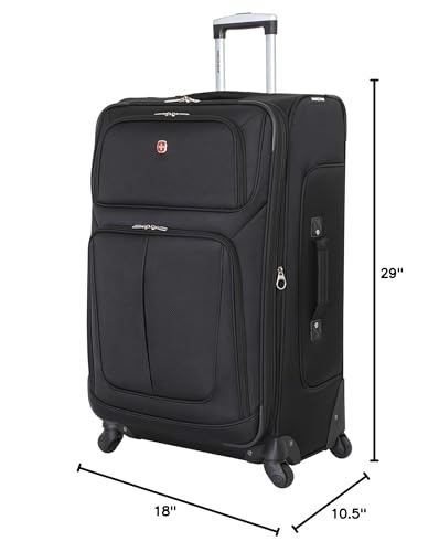 SwissGear Sion Softside Expandable Roller Luggage 3 Piece Set N784870