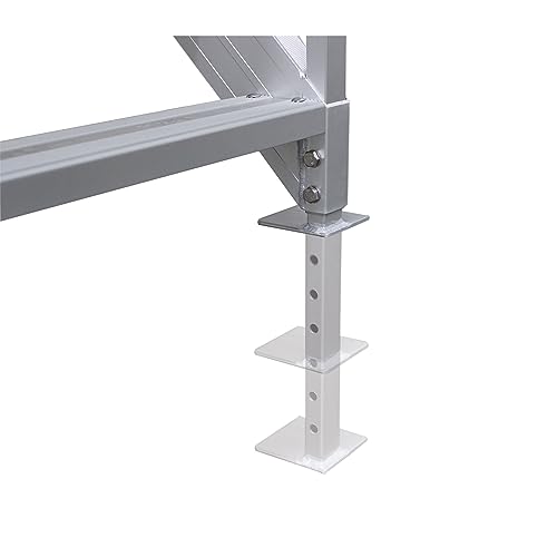 Extreme Max 3005.3843 Universal Mount Aluminum Dock Stair 4-Step X6977