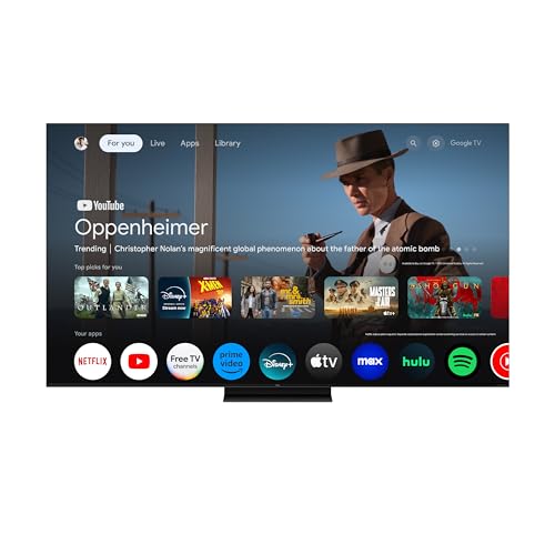 TCL 55-Inch Class QM7K Series QD-Mini LED 4K UHD Google Smart TV S7338