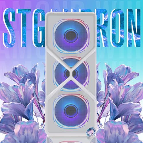 STGAubron Gaming PC Desktop, GeForce RTX 2060 Super, Intel Core i7, 16G DDR4, 1T SSD, Windows 11 Z1287