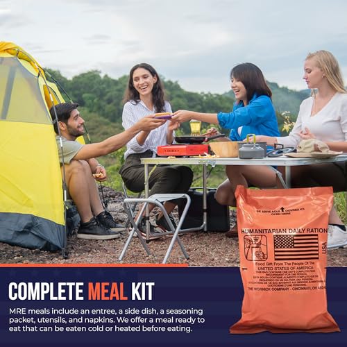 The Wornick Company MRE Humanitarian Meals Ready to Eat, 10 pack S421306