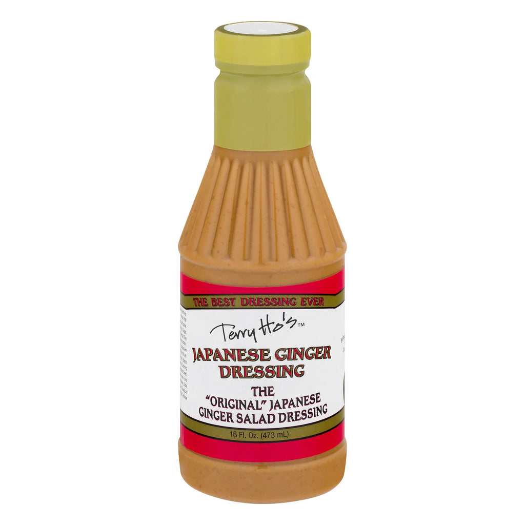 Terry Ho's Japanese Ginger Salad Dressing, Gluten Free, 16 oz A96317