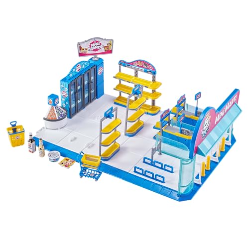 5 Surprise Mini Brands Mini Mart Playset by ZURU Series 4 W57414