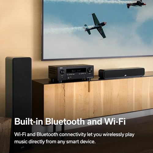 Denon AVR-S970H 8K Ultra HD 7.2 Channel AV Receiver, Black B496