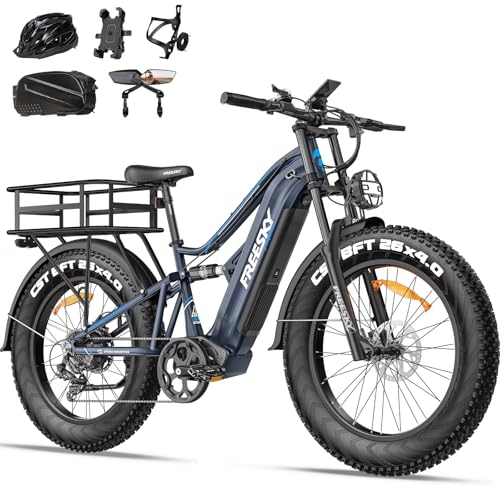FREESKY 2000W Electric Bike with BAFANG Motor, 48V 30Ah Samsung Battery, 35MPH, 120 Miles Range K7833