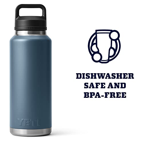 YETI Rambler 46 oz Bottle, Vacuum Insulated, Stainless Steel with Chug Cap P841780