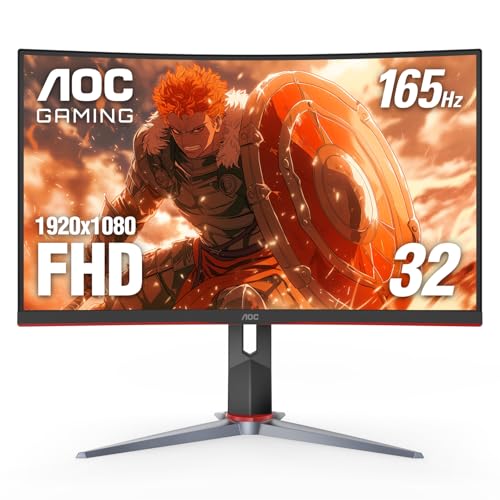 AOC 24G4 24" Gaming Monitor, Full HD IPS, 180Hz 1ms Y482158