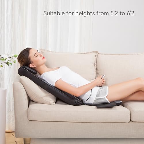Snailax Shiatsu Massage Cushion with Heat for Home Office I743