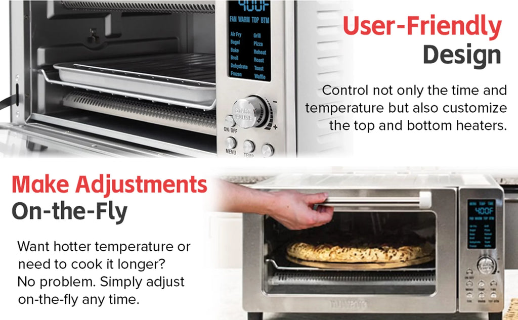 NuWave Bravo 21-Qt Convection Toaster Oven Air Fryer Combo O269