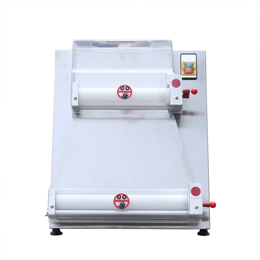 Fichiouy Pizza Press Machine 110V Automatic Dough Roller Sheeter A380