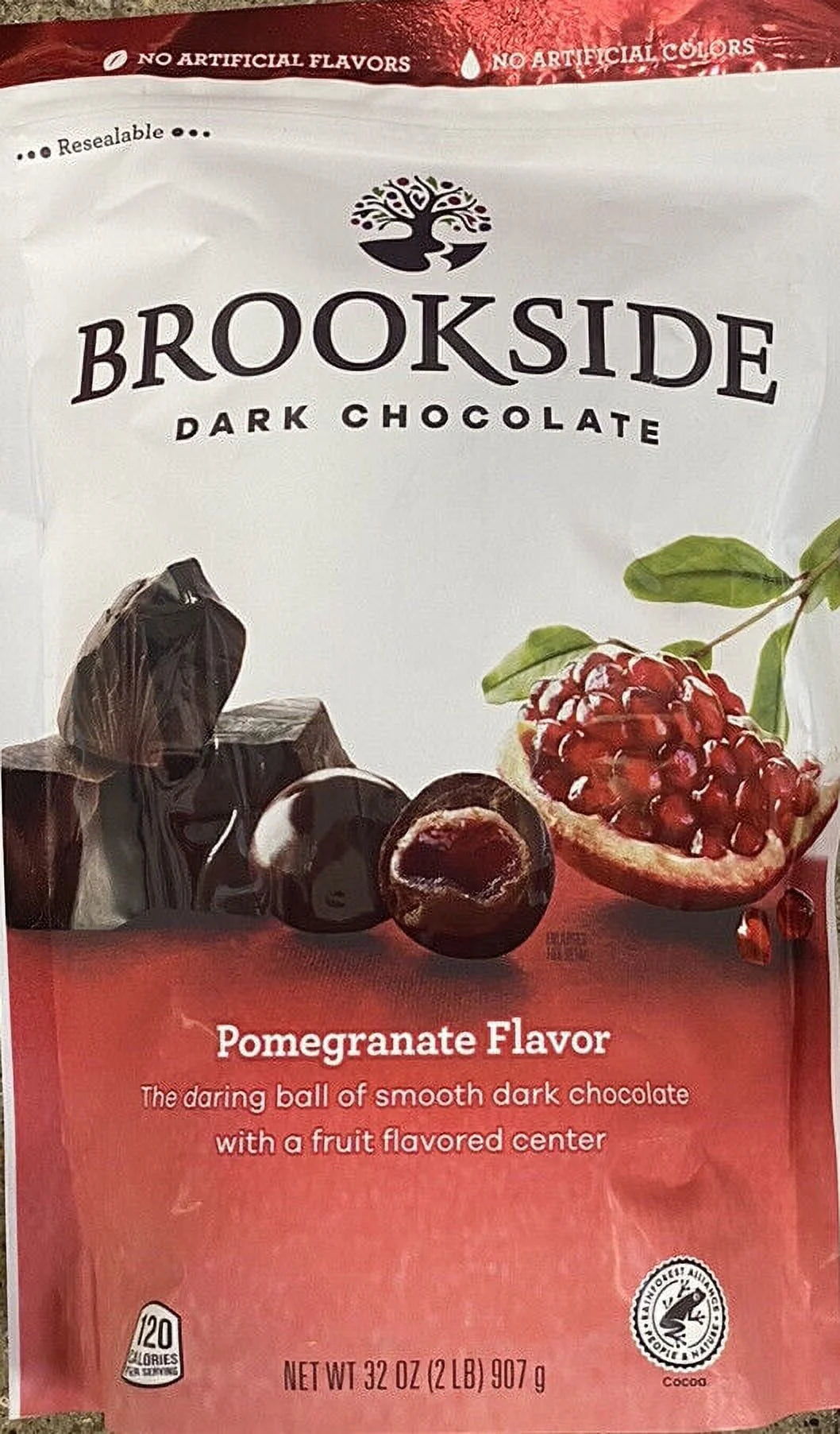 2x Brookside Dark Chocolate Pomegranate Candy 32 Oz Bag V36130