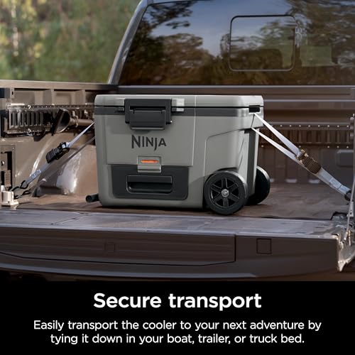 Ninja FrostVault 45QT Cooler with Wheels, Lakeshore Blue M1144