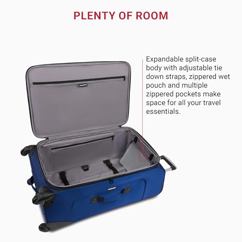 SwissGear Sion Softside Expandable Roller Luggage 3 Piece Set N784870