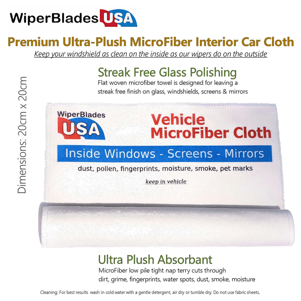 Beam Blade Wipers (Set of 3) w/Rear Wiper for 2020 Hyundai Palisade B5644
