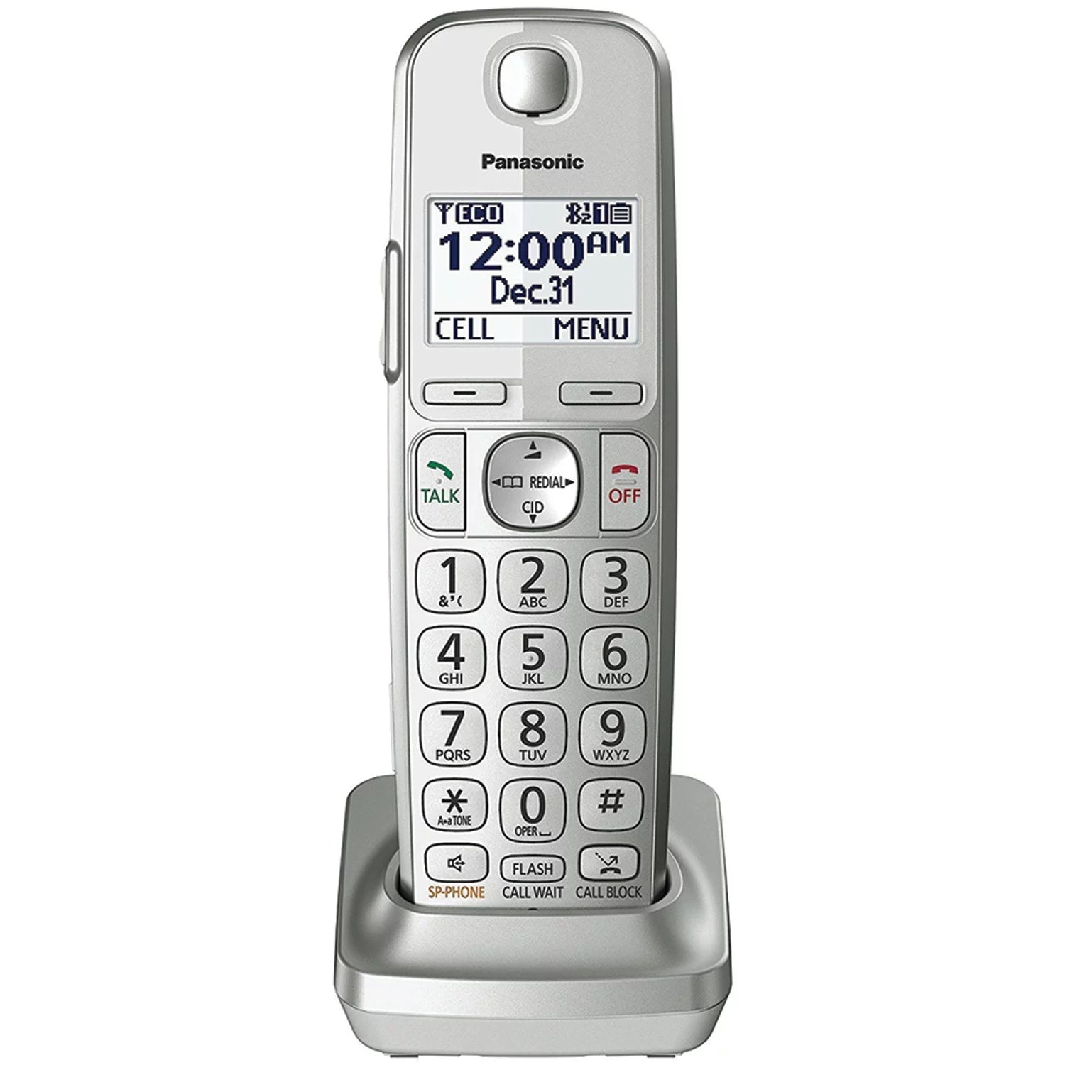 Panasonic KX-TGE474S Link2cell Bluetooth Cordless Phone with 4 Handsets M4834
