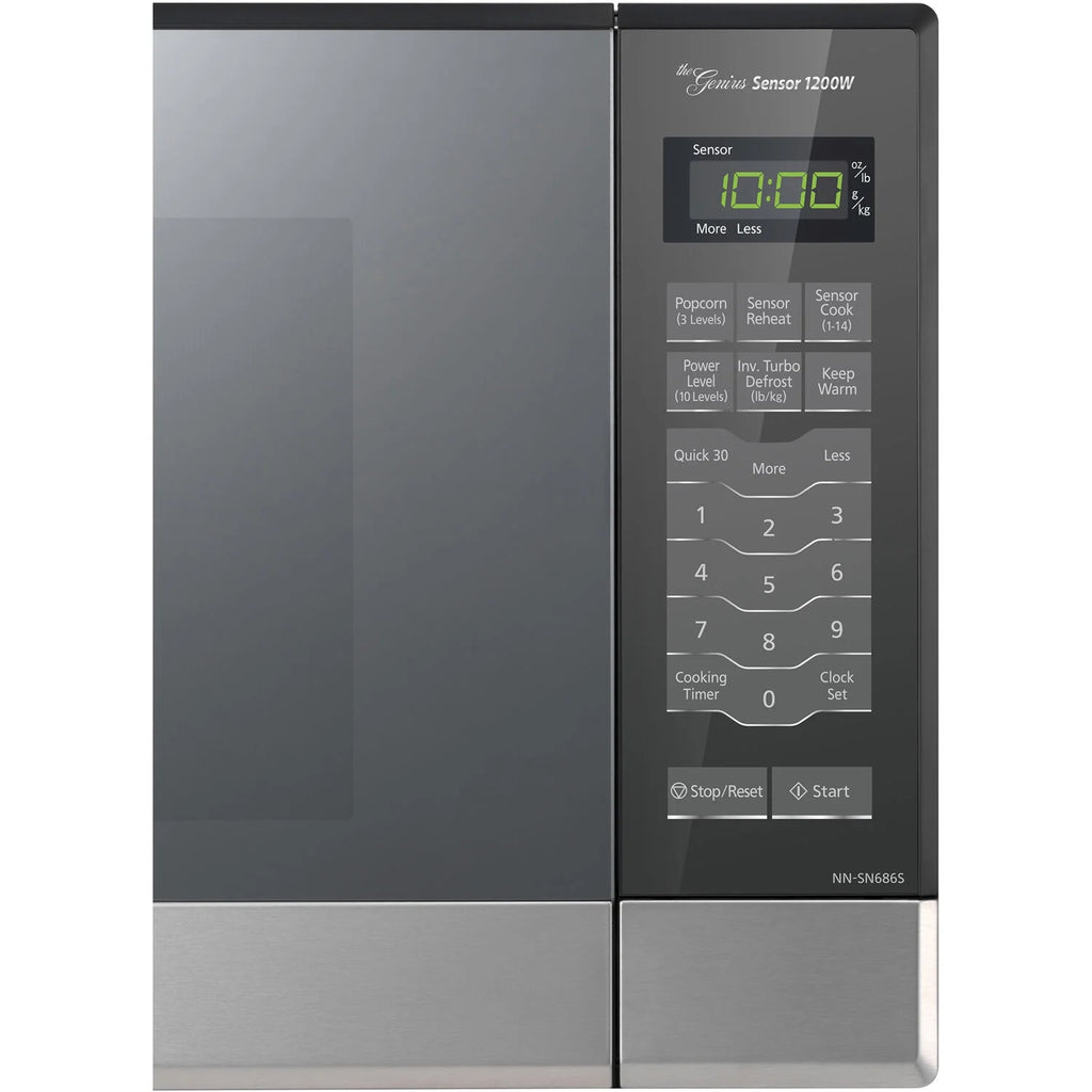 Panasonic 1.2 Cu. Ft. Countertop Microwave Oven with Inverter and Genius Sensor S4085