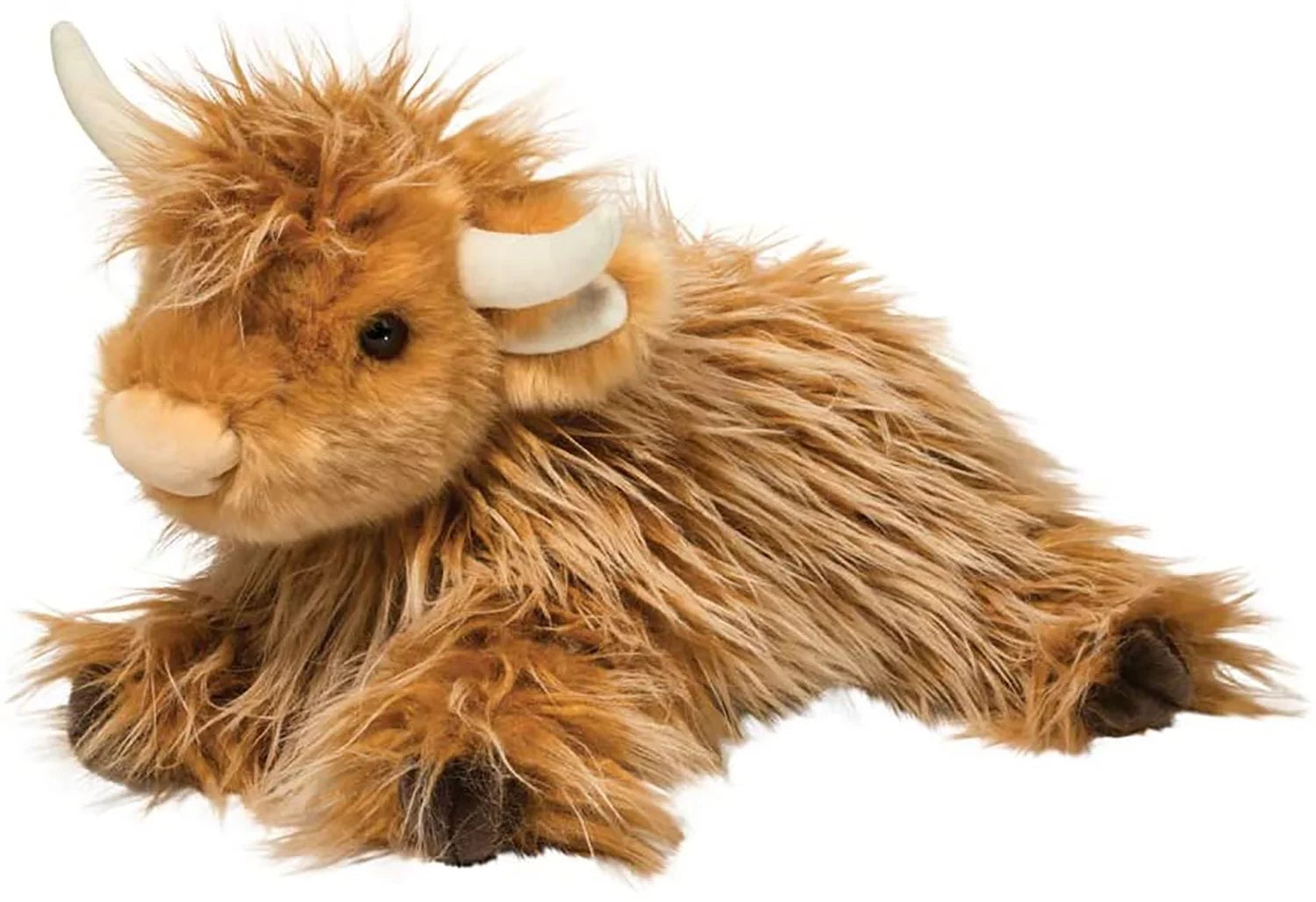 Douglas Toys Wallace Scottish Highland Cow, 15" Plush Toy Stuffed Animal