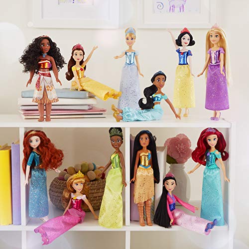 Disney Princess Royal Shimmer Rapunzel Doll with Skirt and Accessories K2417