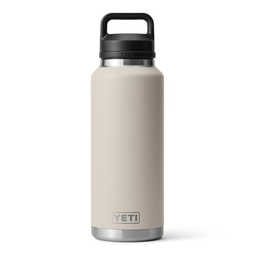 YETI Rambler 46 oz Bottle, Vacuum Insulated, Stainless Steel with Chug Cap P841780