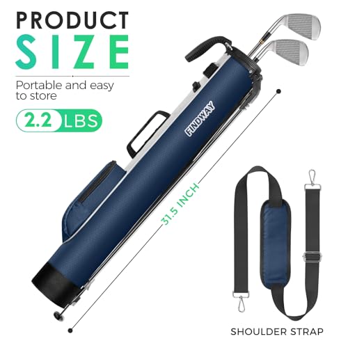 Findway Golf Stand Bag Lightweight Carry Bag with Ball Holder and Pockets H5623