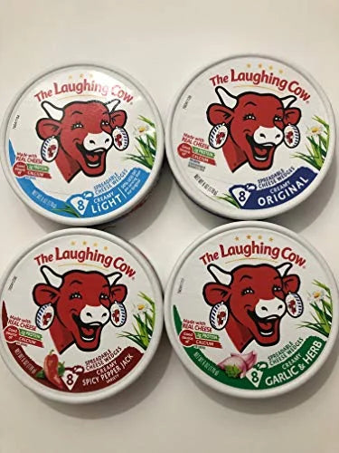 The Laughing Cow Spreadable Cheese Wedge Variety Pack T68137