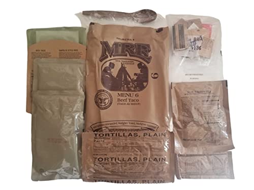 USGI Individual MRE Pepperoni Pizza Meal Ready to Eat L156328