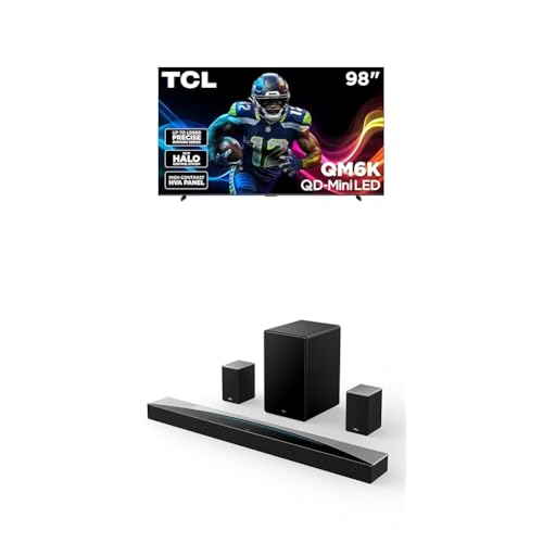 TCL 65-Inch Class QM6K Series QD-Mini LED 4K UHD Google Smart TV K982
