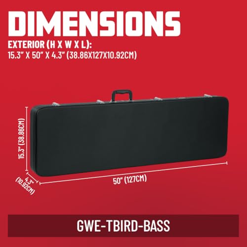 Gator Cases Hard-Shell Wood Case for Electric Guitars (GWE-ELEC) O817