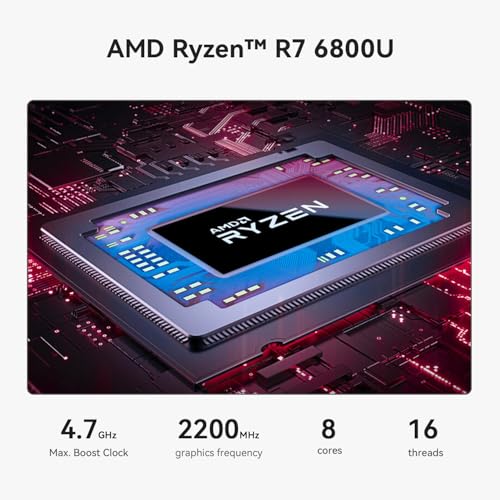 Beelink SER5 Mini PC, AMD Ryzen 5 5500U, 16GB RAM 500GB SSD, 4K Triple Display V104763