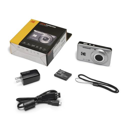 KODAK PIXPRO FZ55-BL 16MP Digital Camera 5X Optical Zoom 1080P Full HD Video (Blue) D917