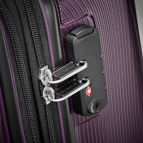 Samsonite Winfield 3 DLX Hardside Expandable Luggage, Silver, Carry-On 20-Inch F64293