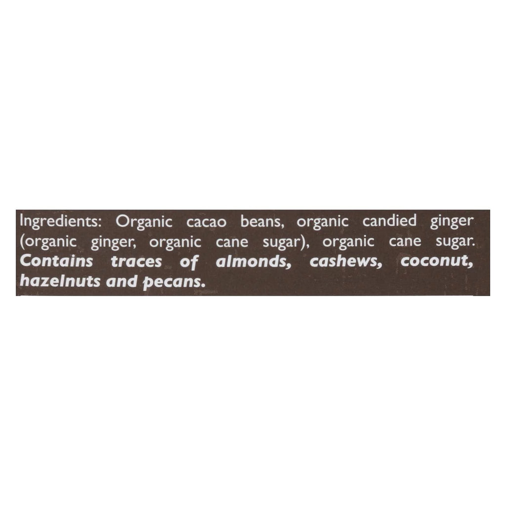 Taza Chocolate Wckd Dark Ginger 95% Bar 2.5 oz D728