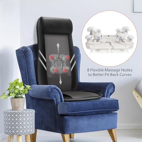 Snailax Shiatsu Massage Cushion with Heat for Home Office I743