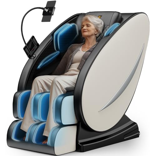 Zero Gravity Full Body Massage Chair Recliner with Heat and Bluetooth I86545