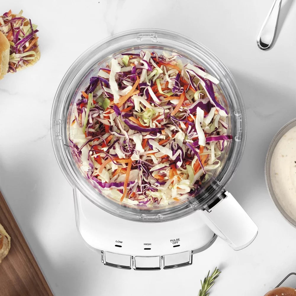 Cuisinart FP-110 Core Custom 10-Cup Food Processor White with 1 YR CPS Protection I284487