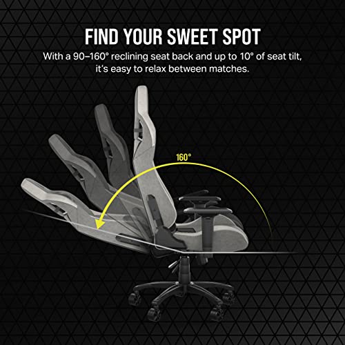 Corsair T3 Rush Fabric Gaming Chair (2023) Charcoal E407