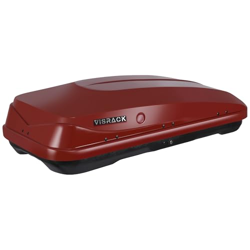 Heavy Duty Hard Shell Rooftop Cargo Box, Waterproof, 62"L x 31"W x 15"H, Diamond Black Y830591