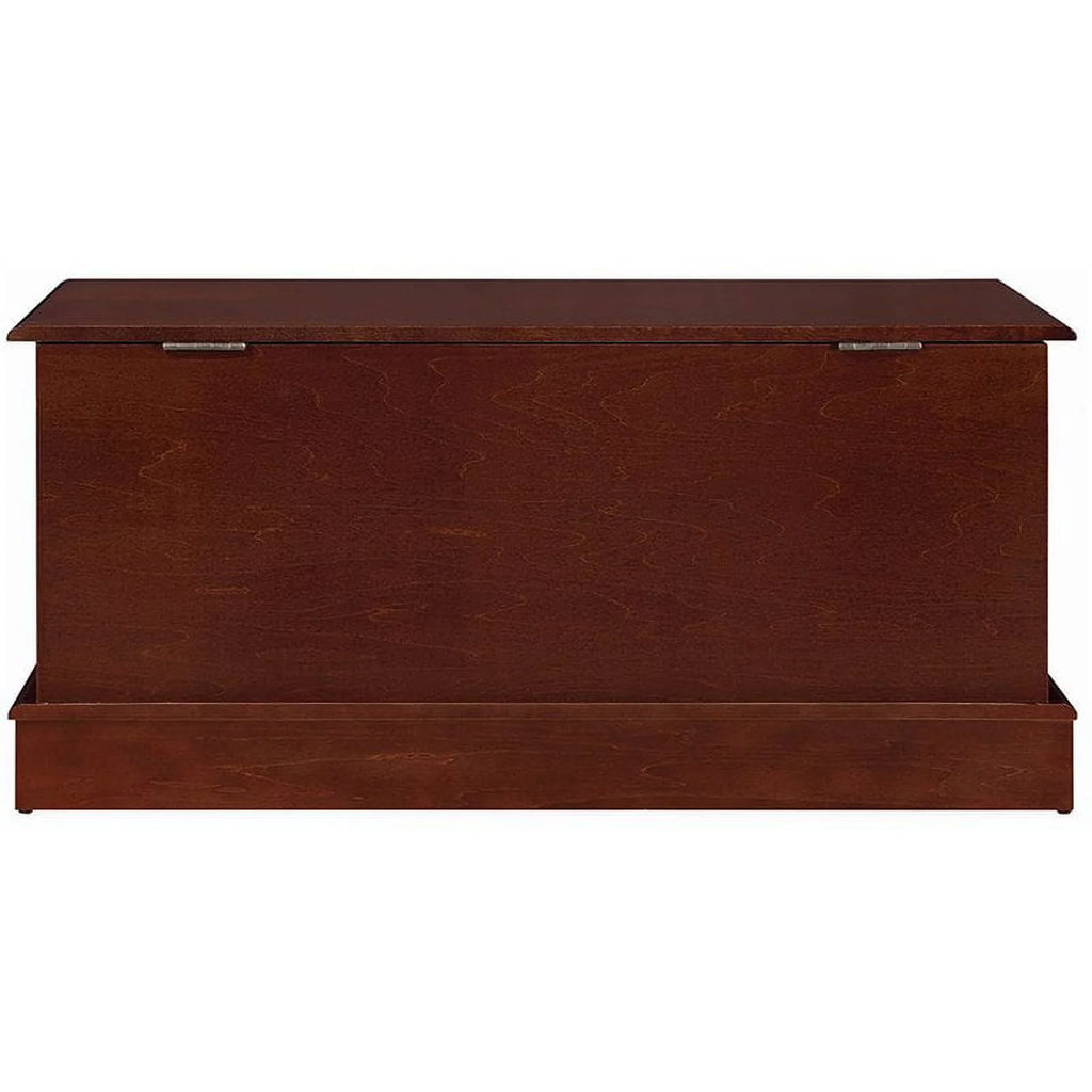 Kingfisher Lane Rectangular Wood Cedar Chest Brown T396