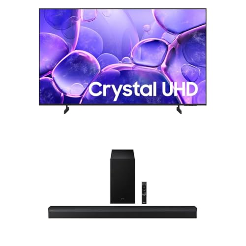 Samsung 43-Inch Crystal UHD U8000F 4K Smart TV (2025 Model) H556