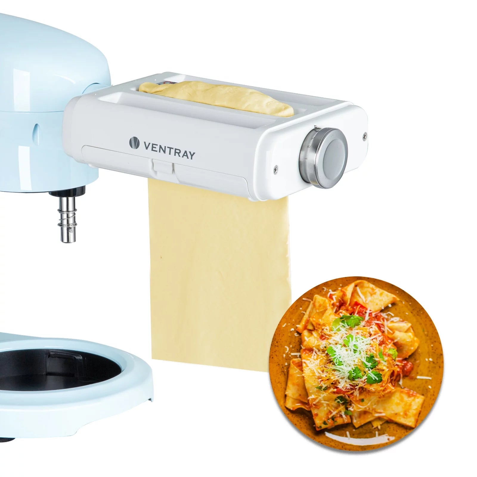 Pasta Maker Attachment 3 in 1 for KitchenAid Stand Mixers by Ventray O6404