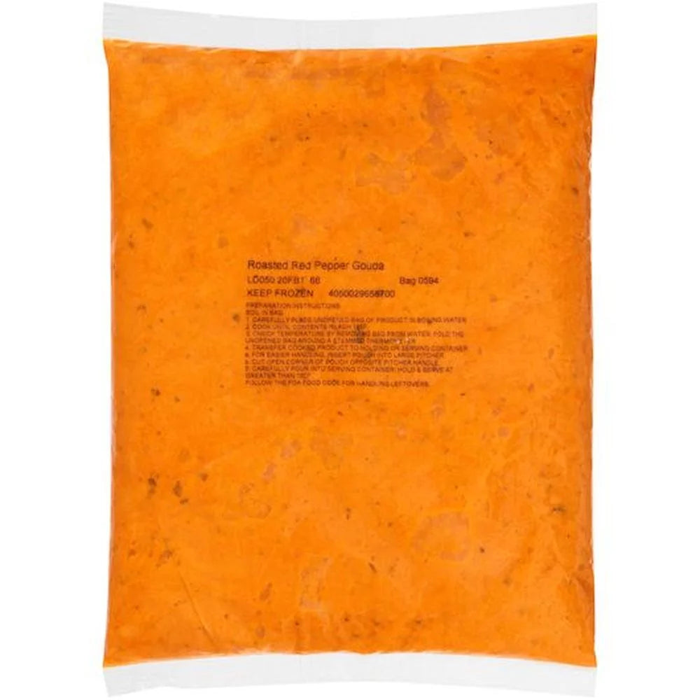 Chef Francisco Roasted Red Pepper and Gouda Bisque, 4 lb R254