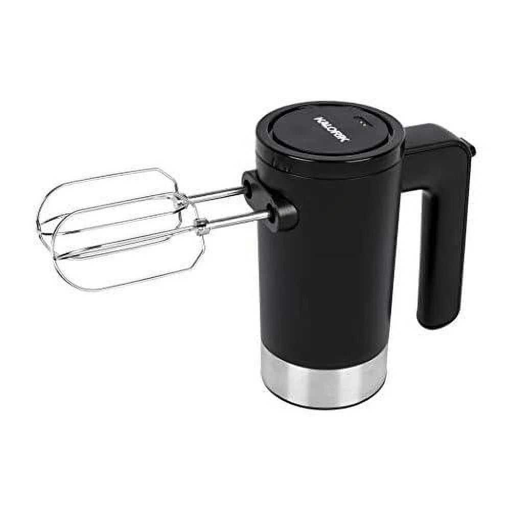 Cordless Electric Hand Mixer, Black