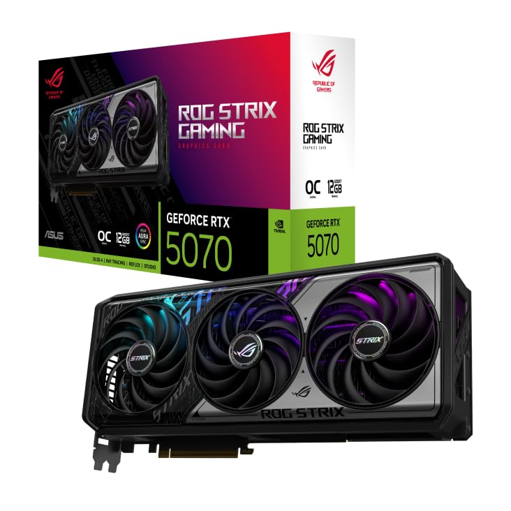 ASUS Prime GeForce RTX 5070 12GB GDDR7 Graphics Card Y3123