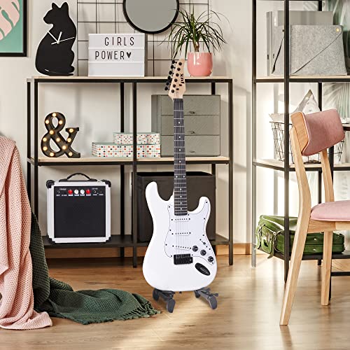 LyxPro Electric Guitar 39" Beginner Starter Kit with 20W Amp, Black B69338