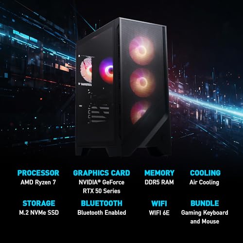 MSI Codex Z2 Gaming Desktop, RTX 5070, 32GB DDR5, 2TB SSD, Windows 11 P352