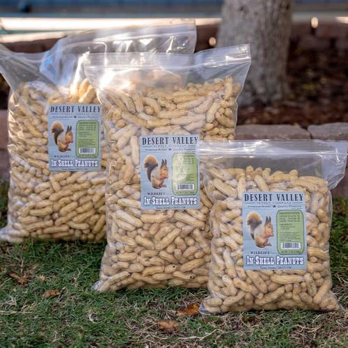 Desert Valley in Shell Peanuts, All Natural Wild Bird and Wildlife Food, 5 Pounds R4576