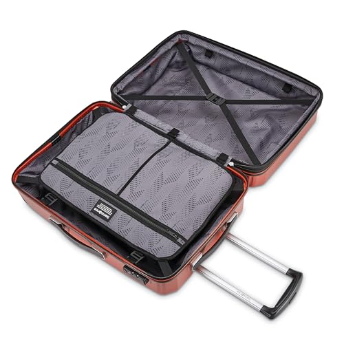 Samsonite Winfield 3 DLX Hardside Expandable Luggage, Silver, Carry-On 20-Inch F64293