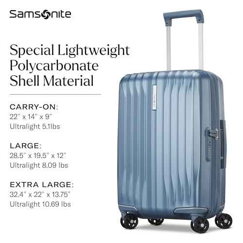Samsonite UpLIFT 19" Lightweight Hardside Carry-On Luggage with Spinner Wheels V72236