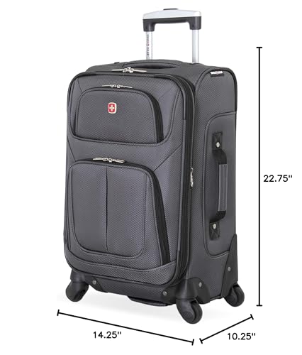 SwissGear Sion Softside Expandable Roller Luggage 3 Piece Set N784870