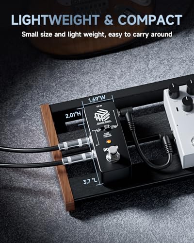 Donner Morpher Mini Distortion Guitar Pedal 3 Modes for Electric Guitar V47970